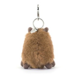 Clyde Capybara Bag Charm, Llavero Jellycat CLY4CBC | L'aura Bella