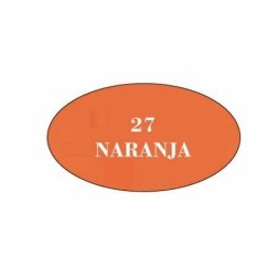 Pintura acrílica. 60ml. Naranja. Dayka Trade AR27 |L'aura Bella