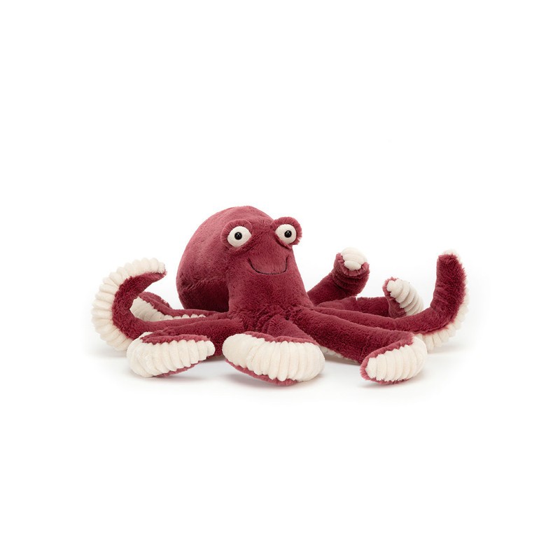 Obbie Octopus, el pulpo Obbie. Peluche Jellycat. OD2OBB | L'aura Bella