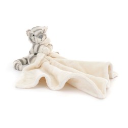 Bashful Snow Tiger Soother. Peluche Jellycat SO4ST | L'aura Bella