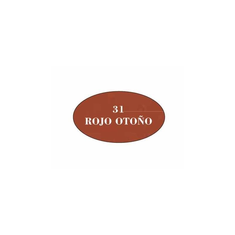 Pintura acrílica. 60ml. Rojo Otoño. Dayka Trade AR31 |L'aura Bella