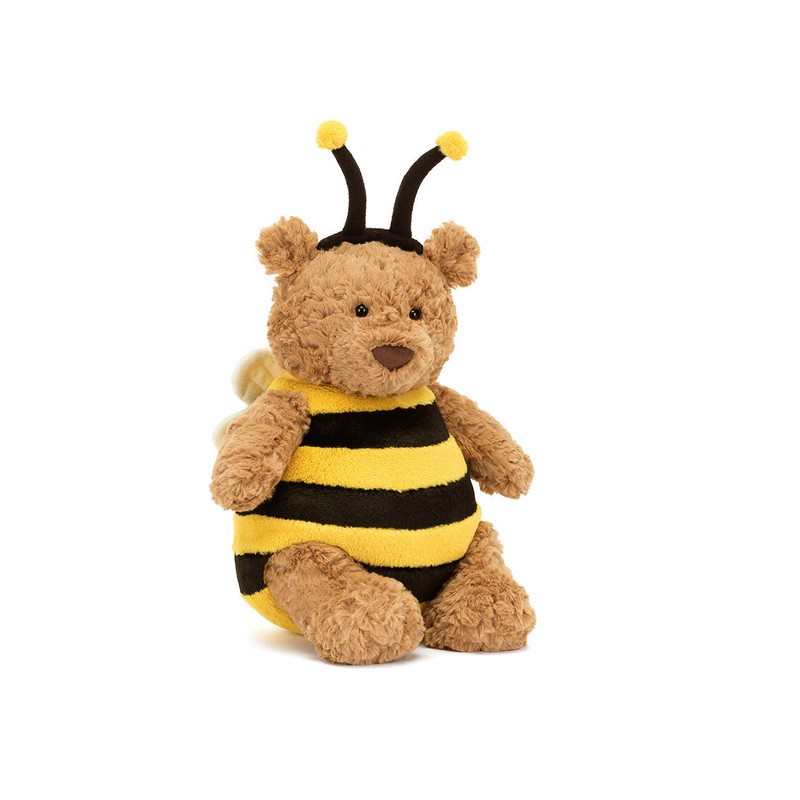 Bartholomew Bear "Bumblebee". Osito. Jellycat BARM3BEE | L'aura Bella
