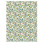 Flores Liberty sobre fondo crema. Papel de arroz 32x45cm. TC361