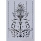 Plantilla stencil: diseño vintage. 17498. 33x48 cm. Rich