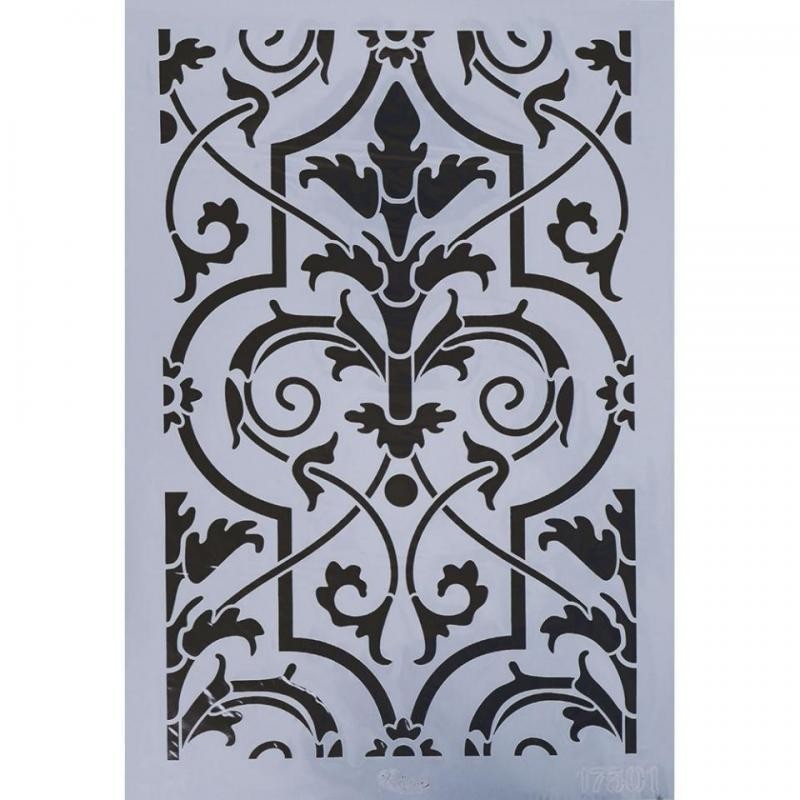 Plantilla stencil: cenefa. 17501. 33x48 cm. Rich | L'aura Bella