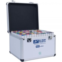 Set de 168 rotuladores al alcohol. Maletín. 0616301168 | L'aura Bella