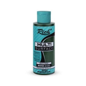 Pintura multisuperficie amazon, verde. RICH 120ml | L'aura Bella