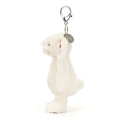 Blossom Cream bunny "Berry" Bag Charm Jellycat BAS4MSBC | L'aura Bella