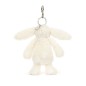 Blossom Cream Bunny "Berry" Bag Charm, Llavero conejito. BAS4MSBC. Peluche Jellycat