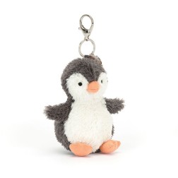 Peanut Penguin Bag Charm, Llavero Jellycat .PNBC4PN | L'aura Bella
