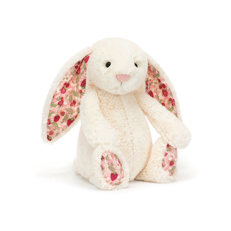 Blossom Cream Bunny "Berry" Original. Jellycat BMP3MS | L'aura Bella