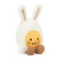 Amuseables Bunny Egg, Huevo duro disfrazado de conejo. A6BEBN. Peluche Jellycat