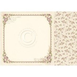 Papel scrapbooking Pansy Pion Design PD4902F | L'aura Bella
