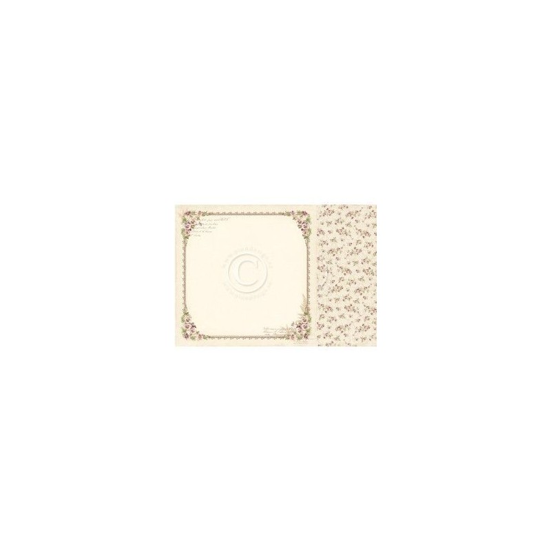 Papel scrapbooking Pansy Pion Design PD4902F | L'aura Bella