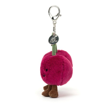Amuseables Cherries Bag Charm, Llavero Cerezas. A4CHSBC. Peluche Jellycat