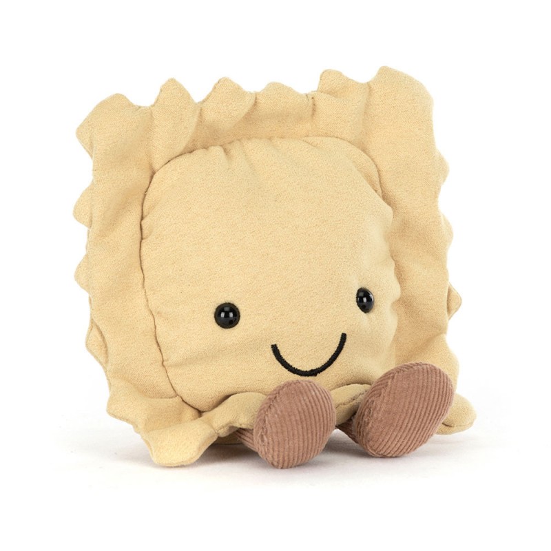 Amuseables Ravioli feliz.  Peluche Jellycat A6RAV | L'aura Bella