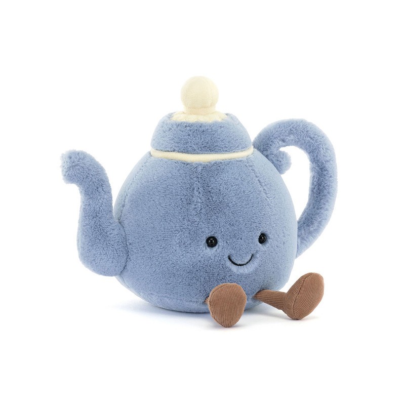 Amuseables Vicky Teapot, tetera feliz. Jellycat A2TPT | L'aura Bella