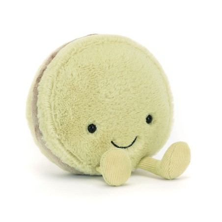 Amuseables Max Macaron, Macaron de pistacho Feliz. A4MACP. Peluche Jellycat