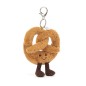 Amuseables Pretzel Bag Charm, Llavero Pretzel. A4PRETBC. Peluche Jellycat