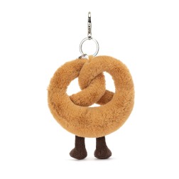 Amuseables Pretzel Bag Charm, llavero Jellycat A4PRETBC | L'aura Bella