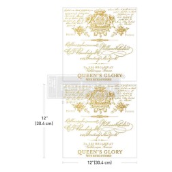 Maxi Transfers® - Queen's Glory. Redesign. 673987 | L'aura Bella