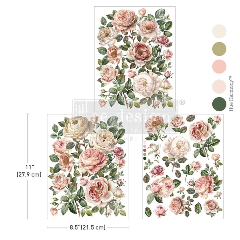 Middy Transfers® - Blush Blossoms. Redesign. 674908 | L'aura Bella