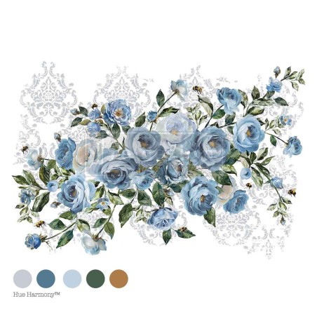 Decor Transfers® - Azure Blossom. Redesign. 675073 | L'aura Bella