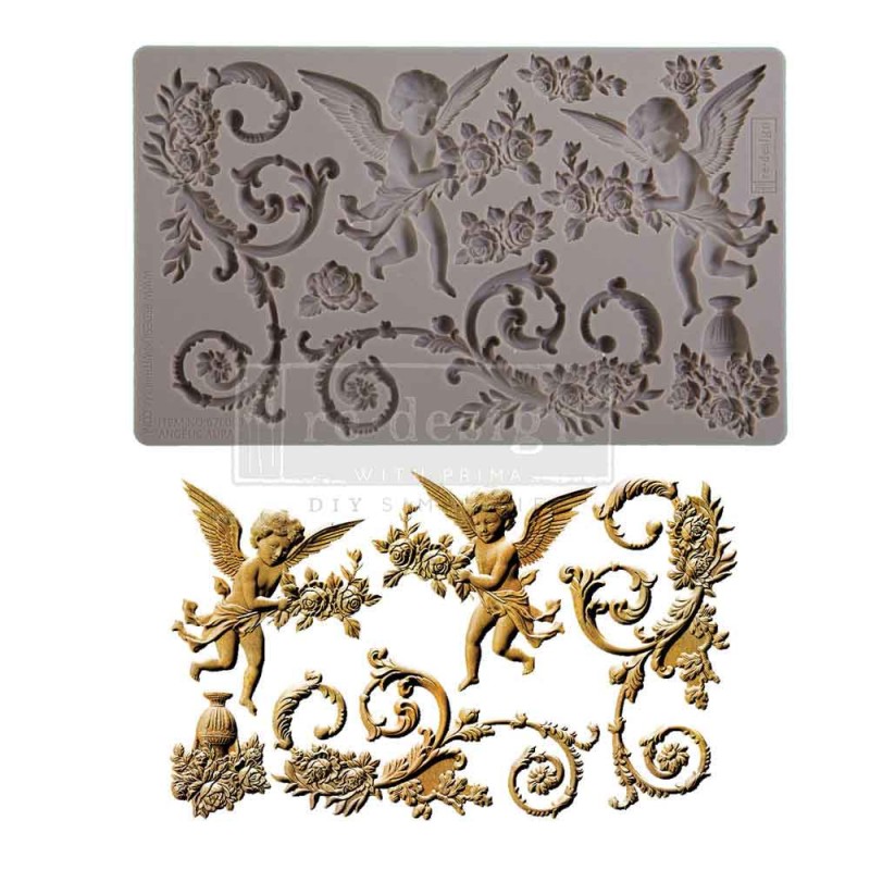 Decor Moulds® - Angelic Aura. Molde Redesign 676063 | L'aura Bella
