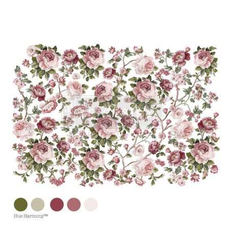 Decor Transfers® Kacha. Blushing Blooms Symphony 676315 | L'aura Bella