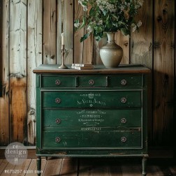 Satin Soie. Plantilla Redesign Decor Stencils® 675257 | L'aura Bella