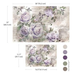 Soft Veil. Decoupage Tissue Paper Redesign. 676520 | L'aura Bella