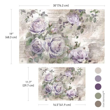 Soft Veil. Decoupage Tissue Paper Redesign. 676520 | L'aura Bella