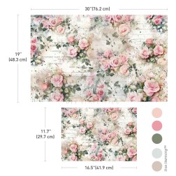 Rosy Reverie. Decoupage Tissue Paper Redesign. 676544 | L'aura Bella