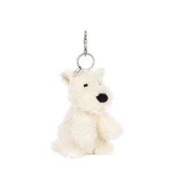 Munro Scottie Dog Bag Charm, llavero Jellycat MUN4BC | L'aura Bella