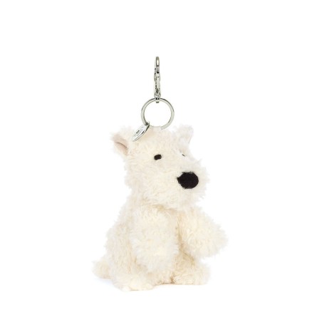 Munro, Scottie Dog Bag Charm, Llavero perrito. MUN4BC. Peluche Jellycat