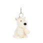 Munro, Scottie Dog Bag Charm, Llavero perrito. MUN4BC. Peluche Jellycat