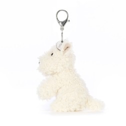 Munro Scottie Dog Bag Charm, llavero Jellycat MUN4BC | L'aura Bella