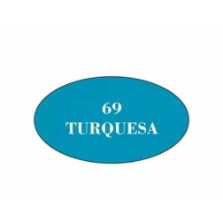 Pintura acrílica. 60ml. Turquesa. Dayka Trade AR69 |L'aura Bella
