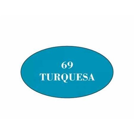Pintura acrílica. 60ml. Turquesa. Dayka Trade AR69 |L'aura Bella