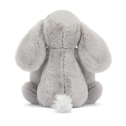 Bashful Luxe Elephant Thuddeus Peluche Jellycat BAS3ELE | L'aura Bella
