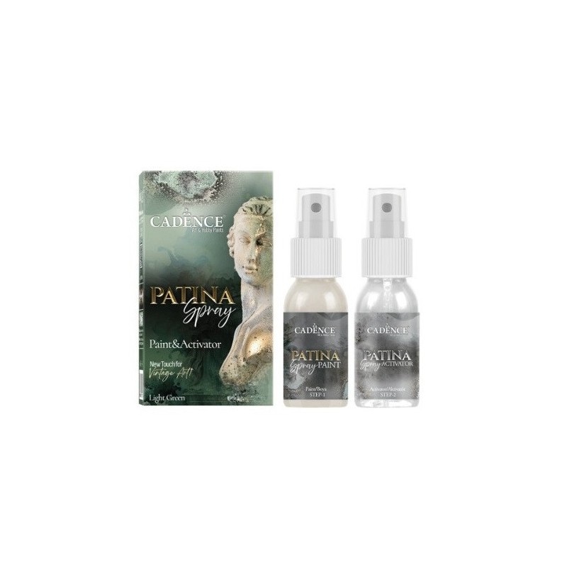 PATINA SPRAY 50+50ml - LIGHT GREEN. Cadence. 882635 | L'aura Bella