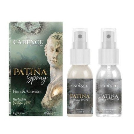 PATINA SPRAY 50+50ml - LIGHT GREEN. Cadence. 882635 | L'aura Bella