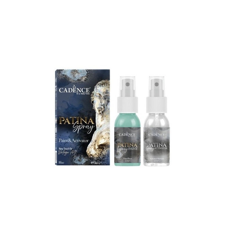 PATINA SPRAY 50+50ml - BLUE, azul. Cadence. 882637 | L'aura Bella
