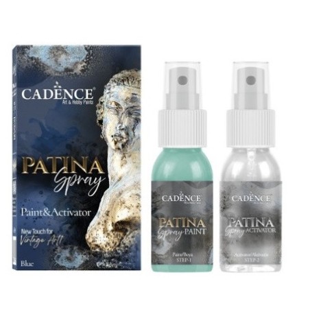 PATINA SPRAY 50+50ml - BLUE, azul. Cadence. 882637 | L'aura Bella