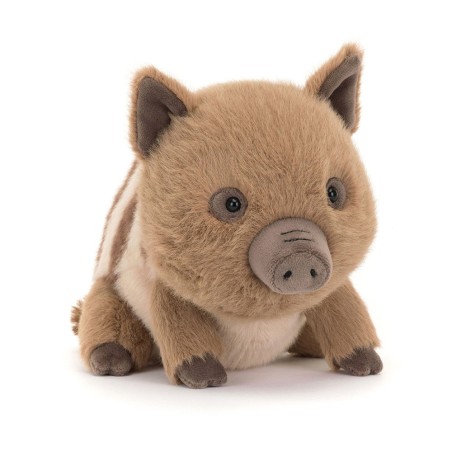 Swinley Boar, el jabato rallado. Peluche Jellycat W3BOR | L'aura Bella