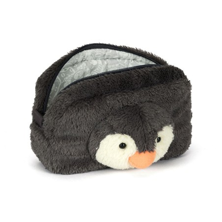 Peanut Penguin Pouch, bolsito pingüino. PNP4PP. Peluche Jellycat