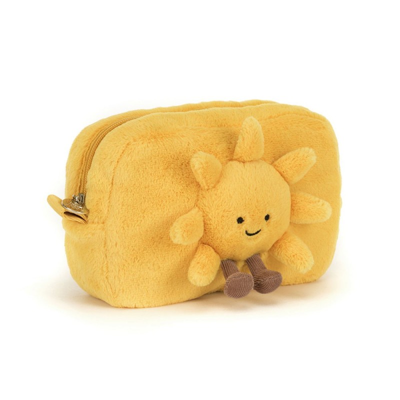 Amuseables Sun Pouch, bolsito Sol feliz Jellycat A4SUNPP | L'aura Bella