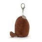 Amuseables Coffe Bean Bag Charm, Llavero grano de café. ACB4BC. Peluche Jellycat