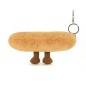 Amuseables Baguette Bag Charm, Llavero barra de pan. ABG4BC. Peluche Jellycat