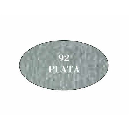 Pintura acrílica. 60ml. Plata. Dayka Trade AR92 |L'aura Bella